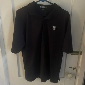 Navy Boast Polyester Polo